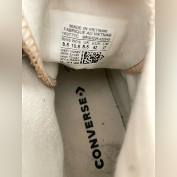 Converse All Star Classic High Top Leopard Cheetah Print Womens Size 10.5 - Picture 11 of 11